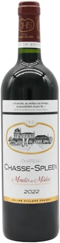 image du vin Moulis en Médoc Château Chasse-Spleen 2022