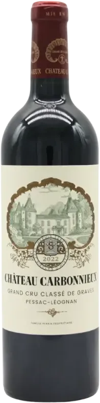 vue du vin Pessac-Léognan Château Carbonnieux 2022