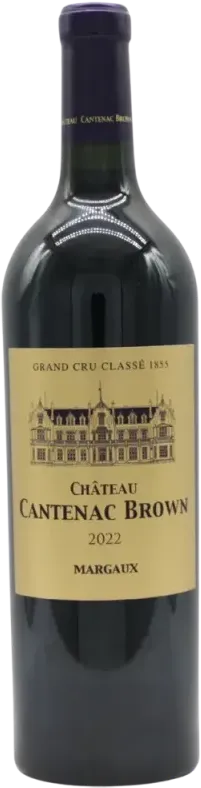 image du vin Margaux Château Cantenac Brown 2022