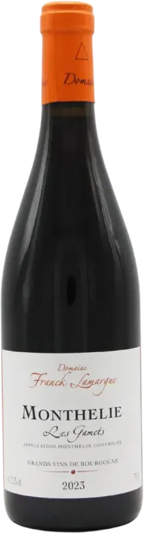 photo du vin Monthélie les Gamets 2023 Domaine Franck Lamargue
