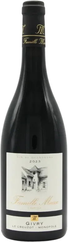 photo du vin Givry le Creuzot 2023 Domaine Masse Père et Fils