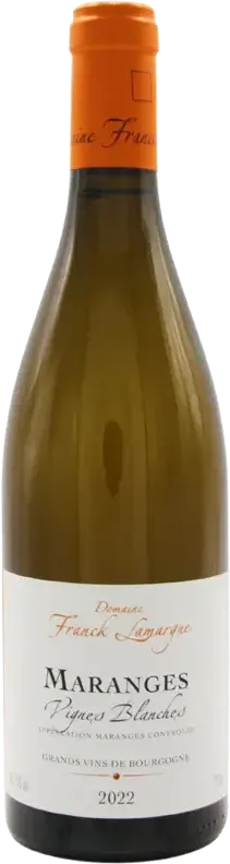 illustration du vin Maranges Vignes Blanches 2022 Domaine Franck Lamargue