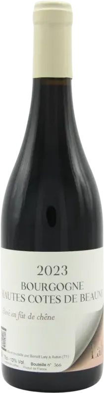 vue du vin Bourgogne Hautes Côtes de Beaune Rouge 2023 Laly