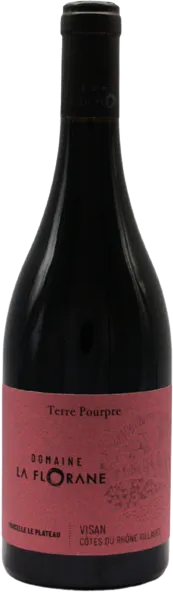 photo du vin Côtes du Rhône Villages Visan Terre Pourpre 2022 la Florane