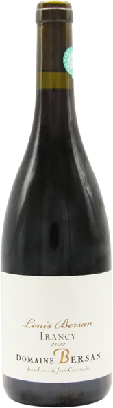 photo du vin Irancy Cuvée Louis 2022 Domaine Bersan