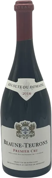 photo du vin Beaune Teurons 1er Cru 2018 Château de Meursault