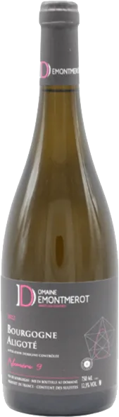 photo du vin Bourgogne Aligoté Numéro 9 2022 Domaine Demontmerot