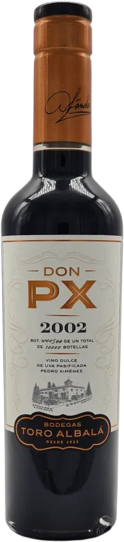 illustration du vin Don px Pedro Ximenez Montilla-Moriles 2002 Toro Albala