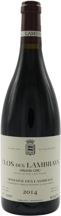 photo du vin Clos des Lambrays Grand Cru 2014 Domaine des Lambrays