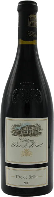 vue du vin Languedoc Tête de Bélier 2017 Château Puech-Haut