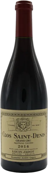 photo du vin Clos Saint-Denis Grand Cru 2014 Domaine Louis Jadot