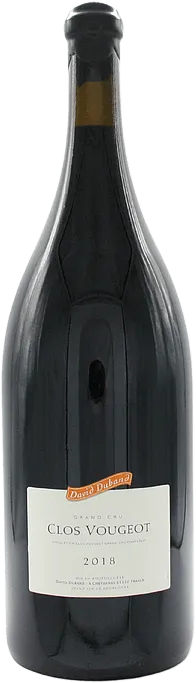 photo du vin Clos de Vougeot Grand Cru 2018 Domaine David Duband Jeroboam