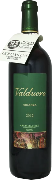 image du vin Ribera Del Duero Crianza 2012 Valduero