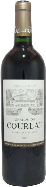 image du vin Lussac Saint-Emilion Cuvée Jean-Baptiste 2012 Château du Courlat