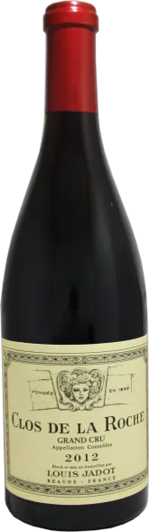 photo du vin Clos de la Roche Grand Cru 2012 Maison Louis Jadot