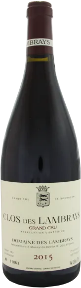aperçu du vin Clos des Lambrays Grand Cru 2015 Domaine des Lambrays