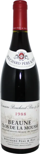 photo du vin Clos de la Mousse