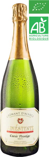 aperçu du vin Domaine Aimé Stentz Crémant cuvée Prestige Brut 2023