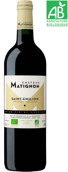 illustration du vin Château Matignon Saint Émilion