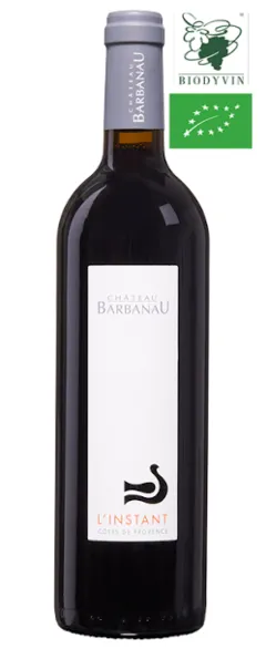photo du vin Château Barbanau Côtes de Provence "l"Instant Rouge" 2023