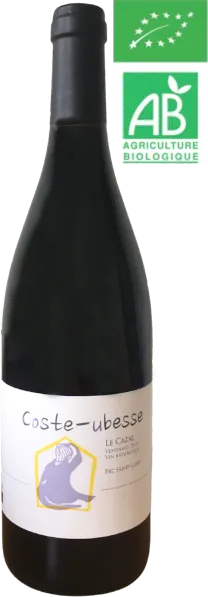 photo du vin Domaine Coste Ubesse Pic Saint Loup "le Cazal" 2019