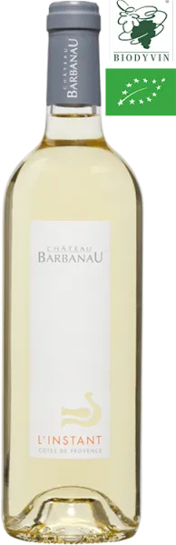 photo du vin Château Barbanau Côtes de Provence "l"Instant Blanc" 2024