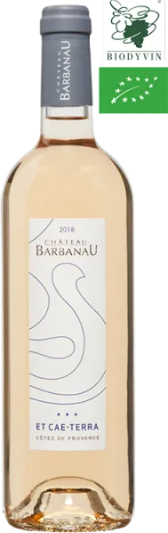 image du vin Château Barbanau Côtes de Provence "et Cae Terra Rosé" 2024