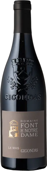 photo du vin la Font de Notre Dame Gigondas "le Mas" 2023