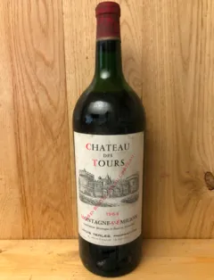 photos du vin 1964 Château des Tours Magnum Montagne Saint-Emilion me