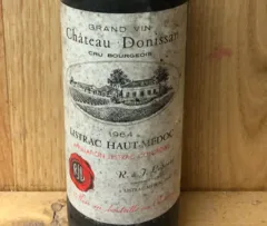 capture du vin 1964 Château Donissan Listrac Haut-Médoc he