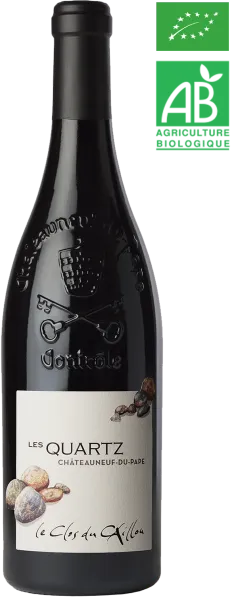 image du vin Clos du Caillou Châteauneuf du Pape "les Quartz" Rouge 2023