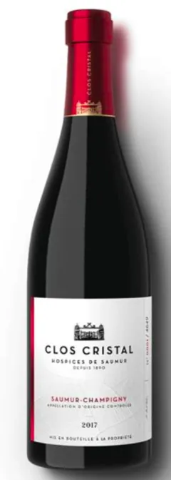 illustration du vin Clos Cristal 2017 "Hospices de Saumur" Saumur Champigny