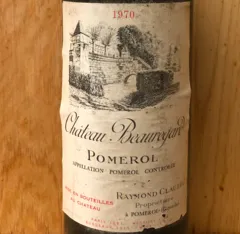image du vin 1970 Château Beauregard Pomerol he