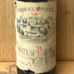 photos du vin 1983 Château Pailhas Bordeaux Supérieur he
