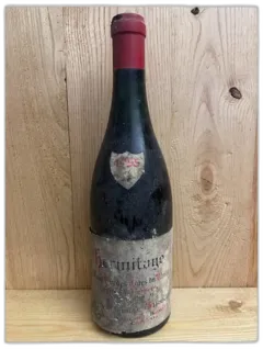 photo du vin 1955 Camille Giroud Hermitage Grand Cru des Côtes du Rhône lb