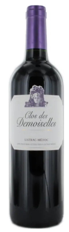 illustration du vin Clos des Demoiselles 2012 Listrac-Médoc