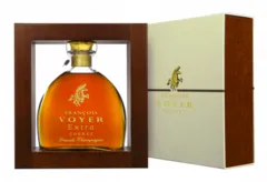 illustration du vin Cognac François Voyer Extra Grande Champagne, Carafe Cristal