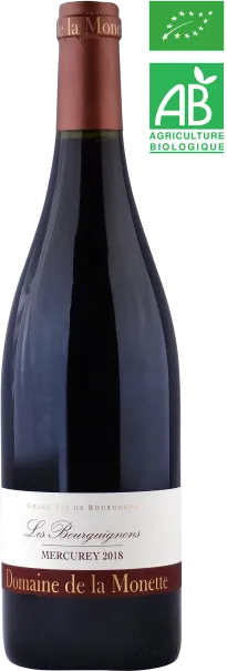 image du vin Domaine de la Monette Mercurey Rouge les Bourguignons 2024