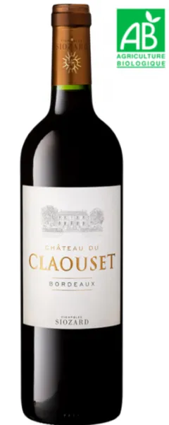 photo du vin Château du Claouset Bordeaux Rouge 2023