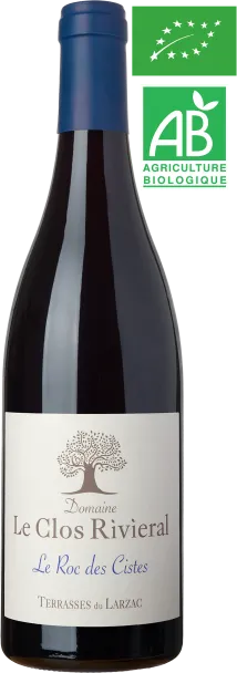 photo du vin le Clos Rivieral Terrasses du Larzac "le Roc des Cistes Rouge" 2024