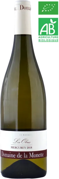 aperçu du vin Domaine de la Monette Mercurey Blanc "les Obus" 2022
