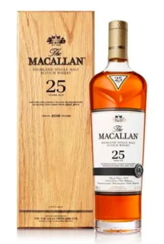 photo du vin Macallan 25 Ans, Sherry Oak Single Highland Malt Scotch Whisky 2020 Release
