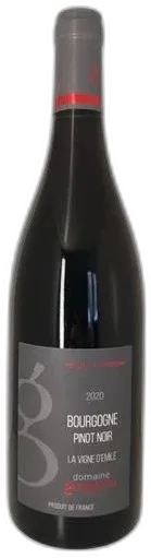 photo du vin la Vigne d’Emile Pinot Noir Domaine Guéguen, Céline et Frédéric