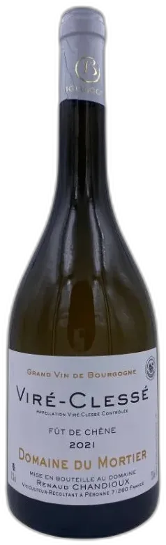 photo du vin Domaine du Mortier Viré-Clessé "Fût de Chêne" 2023 Blanc Sec