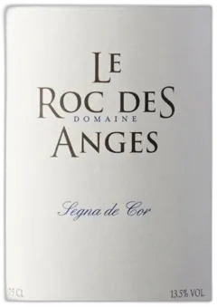 capture du vin le Roc des Anges "Segna de Cor" Rouge 2022
