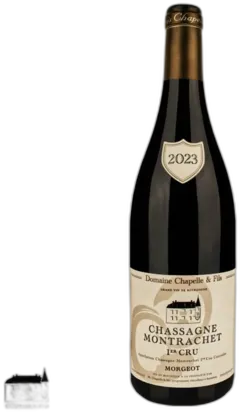 illustration du vin Domaine Chapelle Chassagne-Montrachet 1er Cru "Morgeot" Rouge 2023