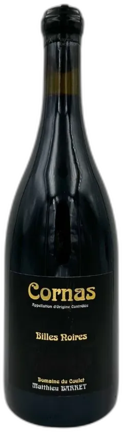 capture du vin Domaine du Coulet Matthieu Barret Cornas "Billes Noires" Rouge 2021