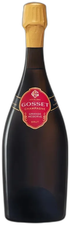 vue du vin Champagne Gosset "Grande Réserve" Brut Jeroboam