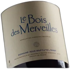 photo du vin Domaine j-b Sénat Minervois "le Bois des Merveilles" Rouge 2023