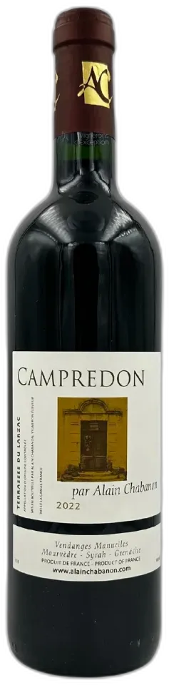 photo du vin Domaine Alain Chabanon "Campredon" Rouge 2022